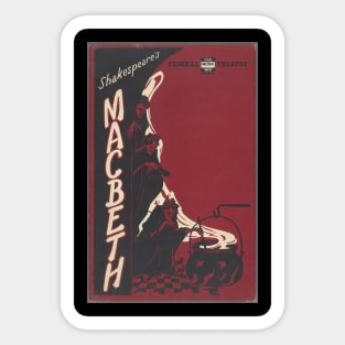 Macbeth Sticker